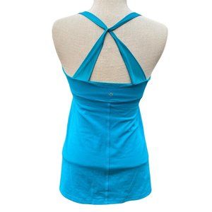 Lululemon Scoop Me Up Tank II Size 8/10 Luan Light WIC71S Spry Blue Strappy